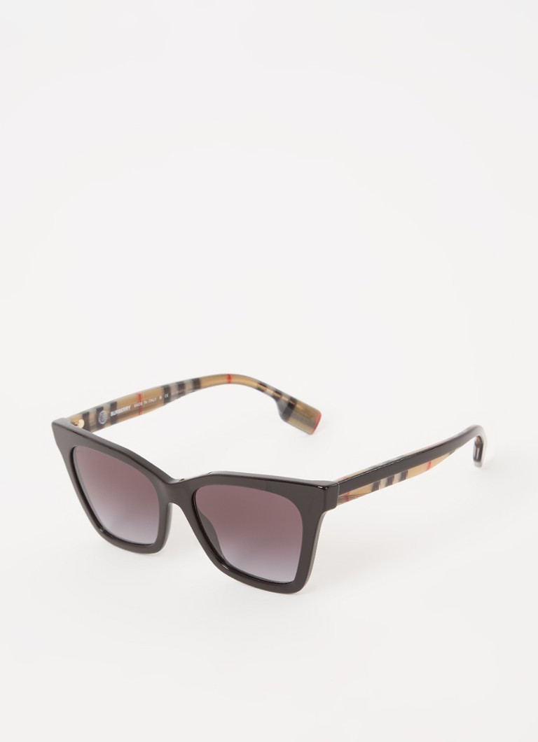 Burberry Cat Eye Dames Elsa zonnebril BE4346 Zwart - Deal