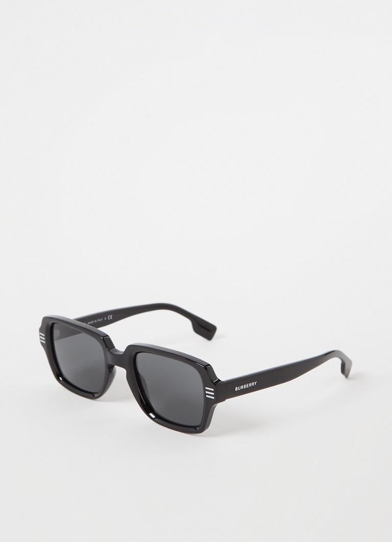 Burberry Retro Heren Eldon zonnebril BE4349 Zwart - Deal