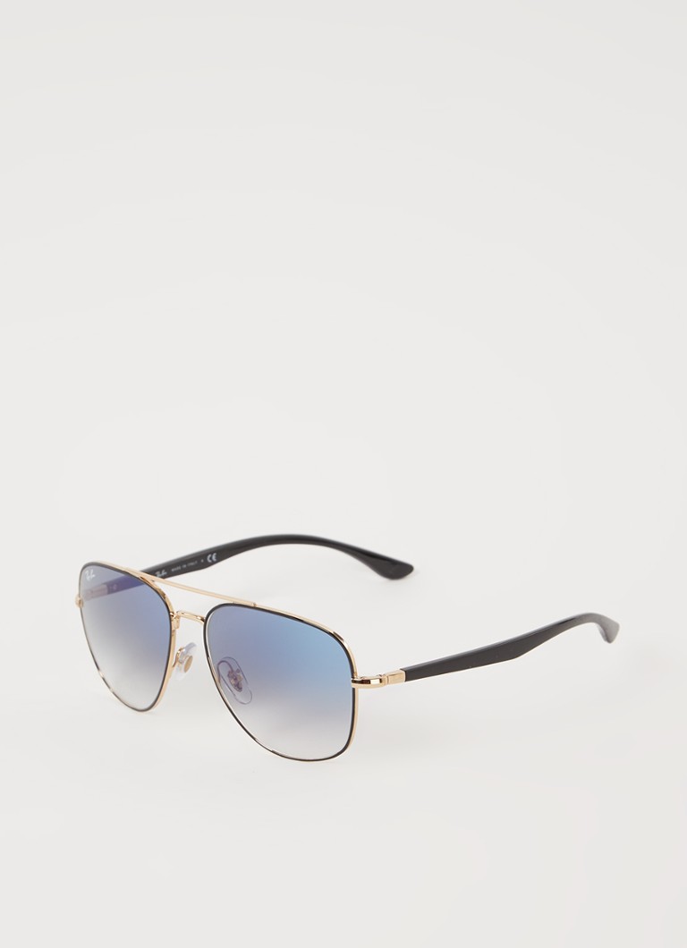 Ray-Ban Aviator Heren Zonnebril RB3683 Goud - Deal