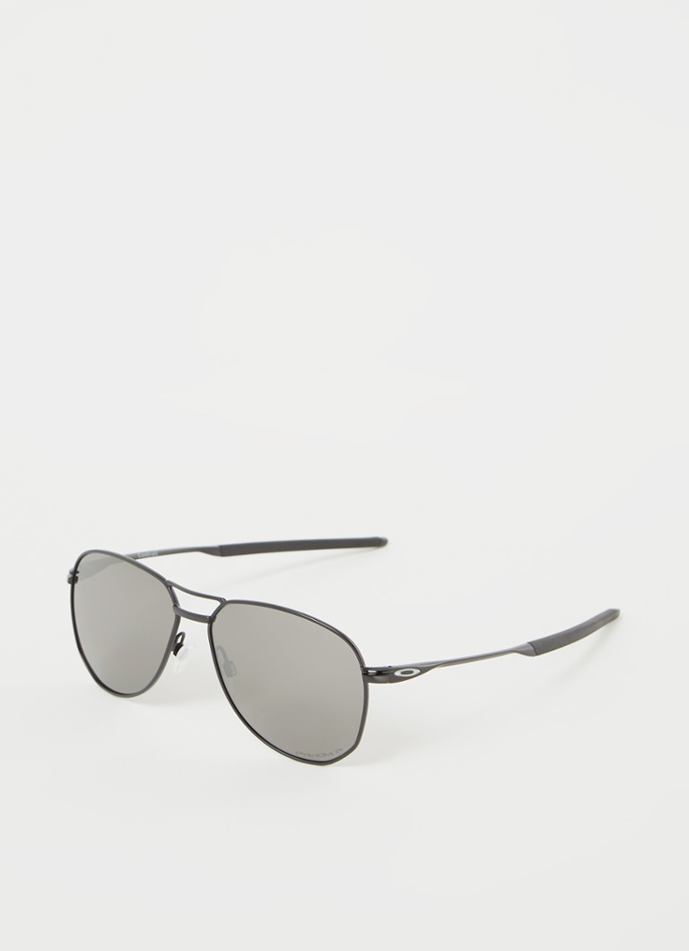 Oakley Aviator Heren Contrail zonnebril gepolariseerd OO4147 Zwart - Deal