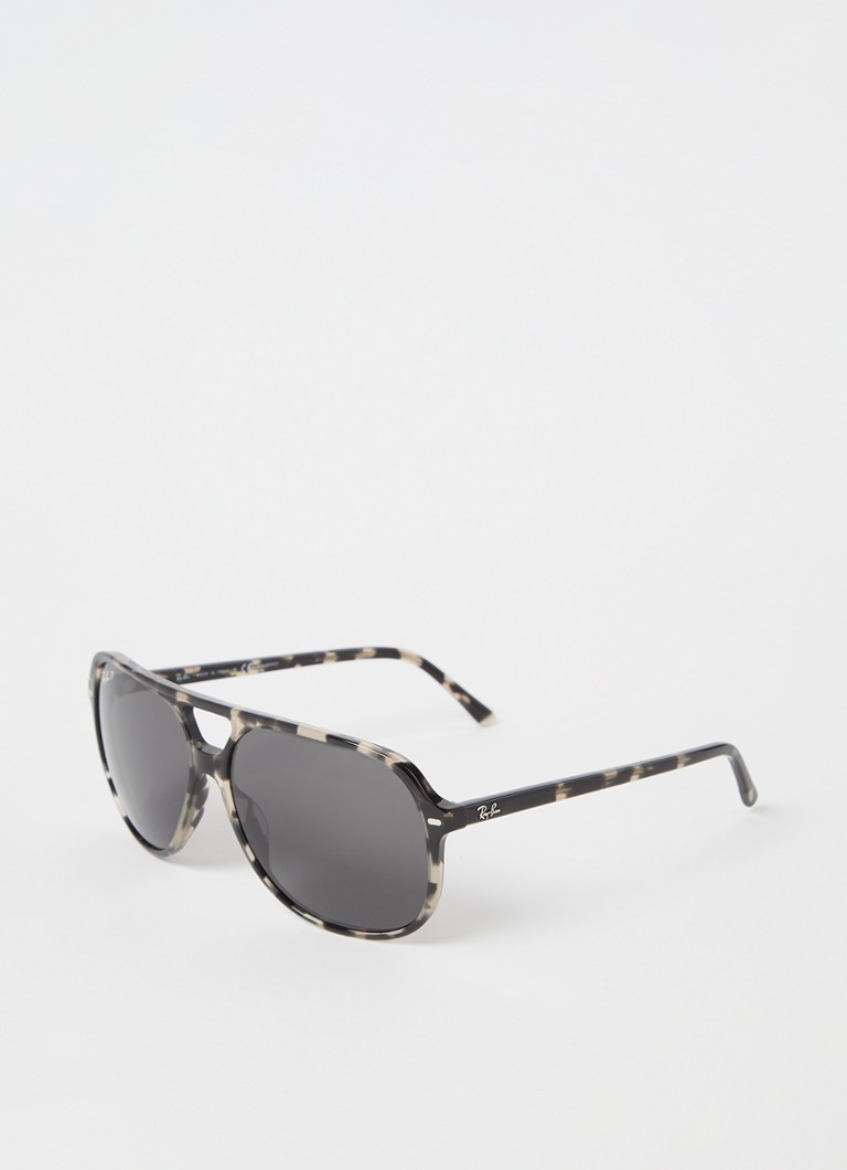 Ray-Ban Aviator Heren Bill zonnebril gepolariseerd RB2198 Donkergrijs - Deal