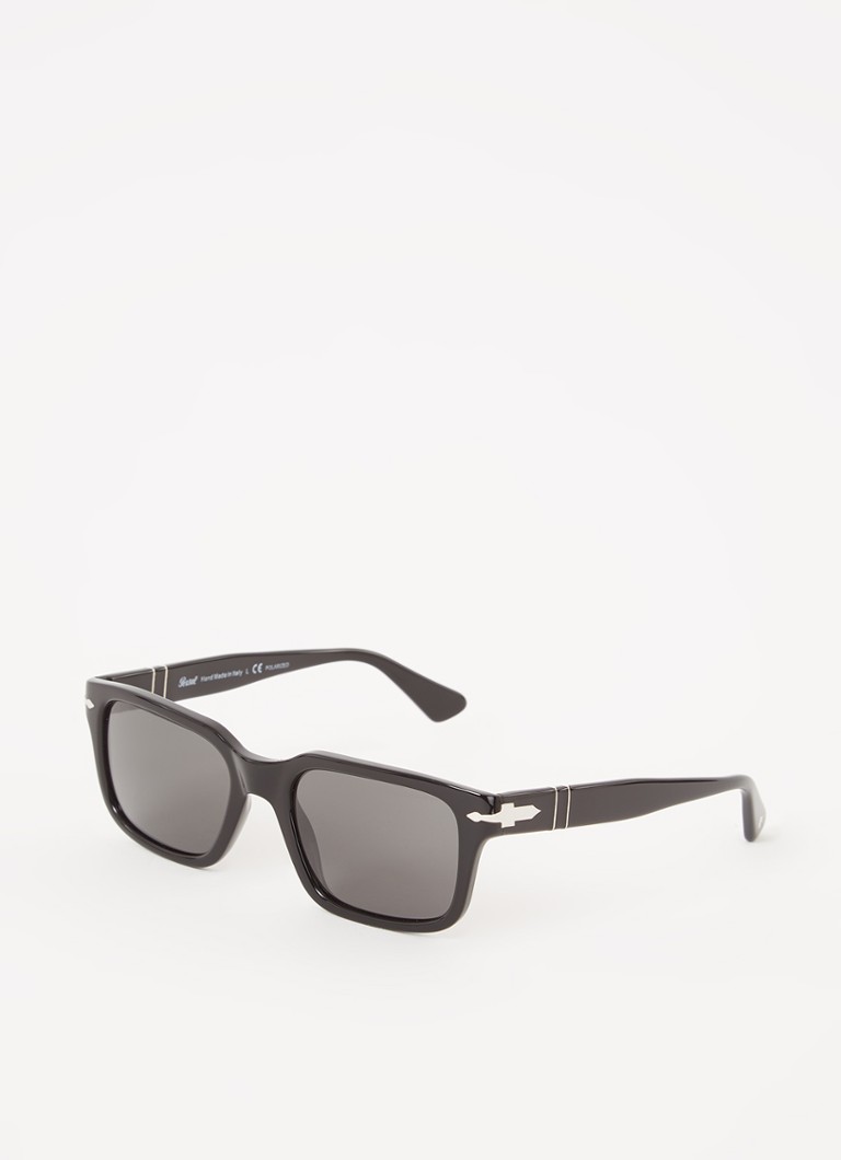 Persol Wayfarer Heren Wayfarer zonnebril gepolariseerd PO3272S Zwart - Deal