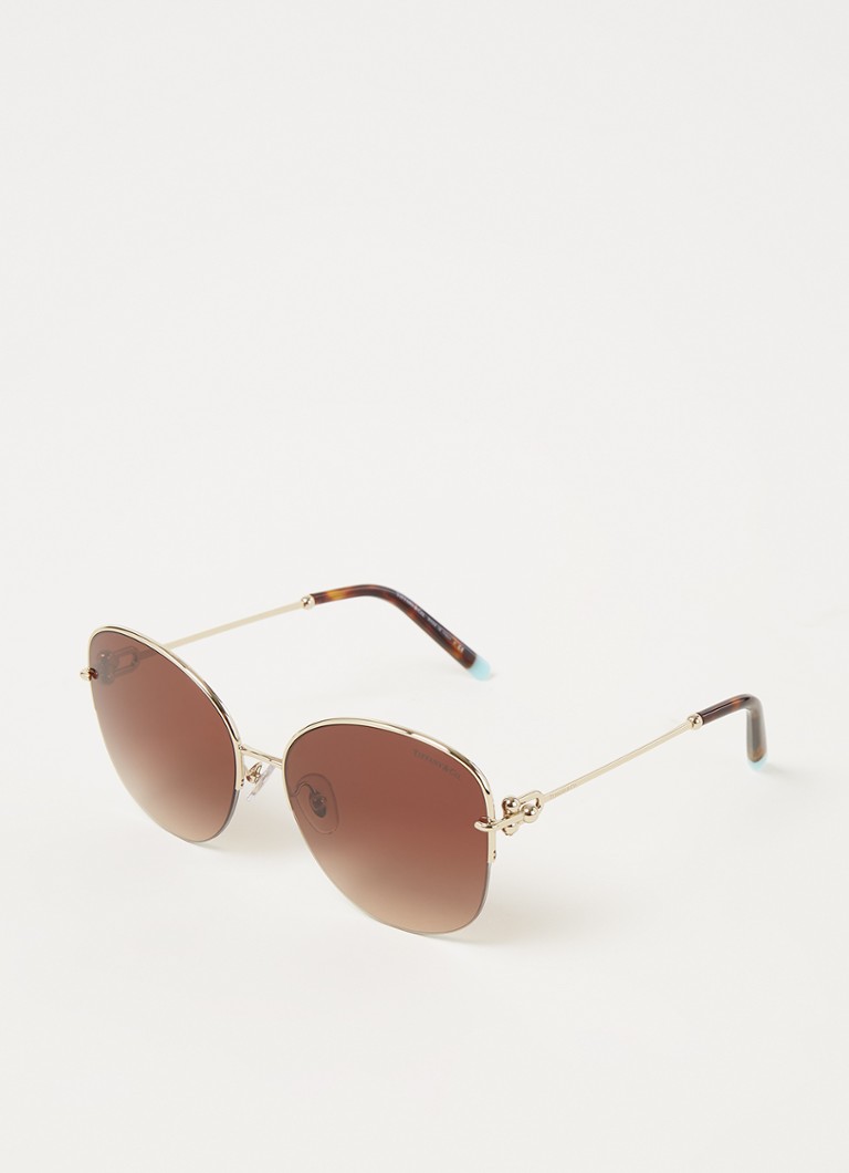 Tiffany & Co. Butterfly Dames Zonnebril TF3082 Goud