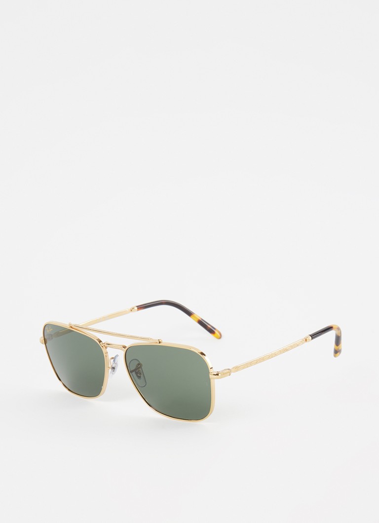 Ray-Ban Aviator Heren New Caravan zonnebril RB3636 Goud - Deal