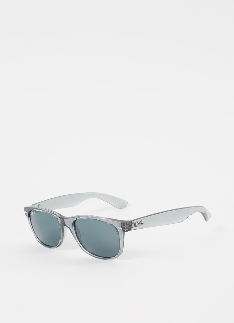 Ray-Ban Wayfarer Heren New Wayfarer Classic zonnebril gepolariseerd RB2132 Grijs - Deal