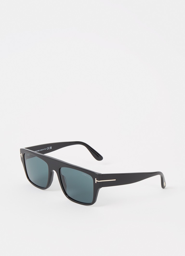 TOM FORD Wayfarer Heren Dunning zonnebril FT0907 Zwart - Deal