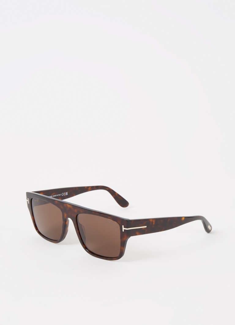 TOM FORD Wayfarer Heren Dunning zonnebril TR001363 Bruin