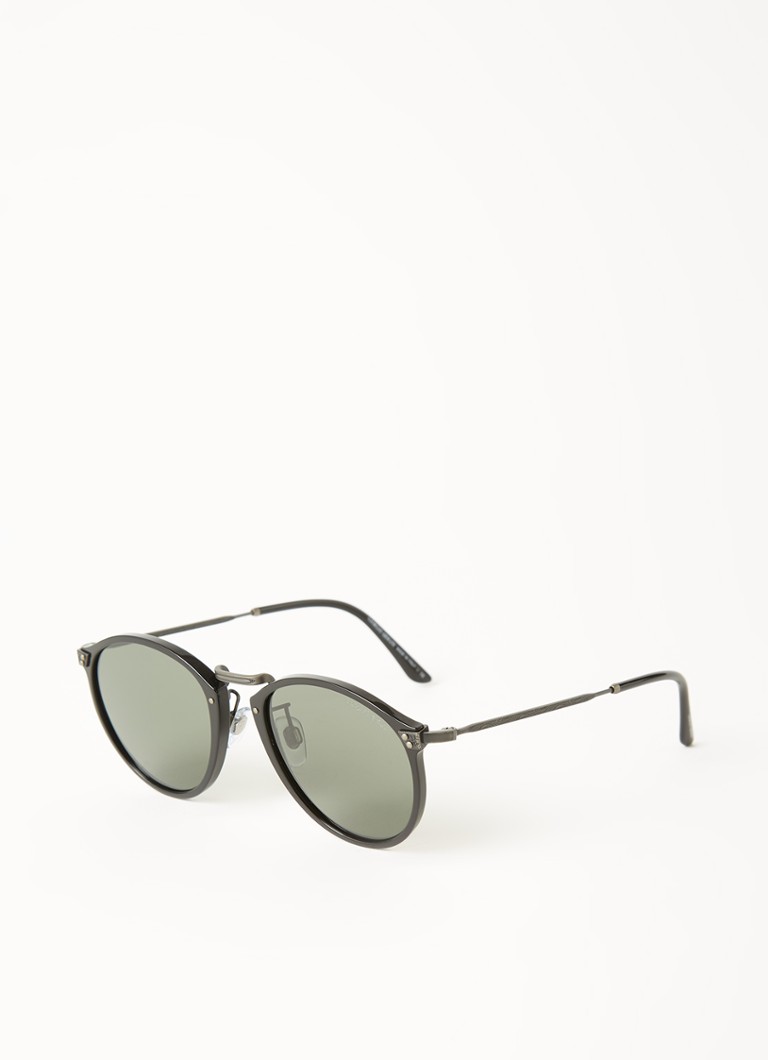 Armani Retro Heren Zonnebril AR318SM Zwart - Deal