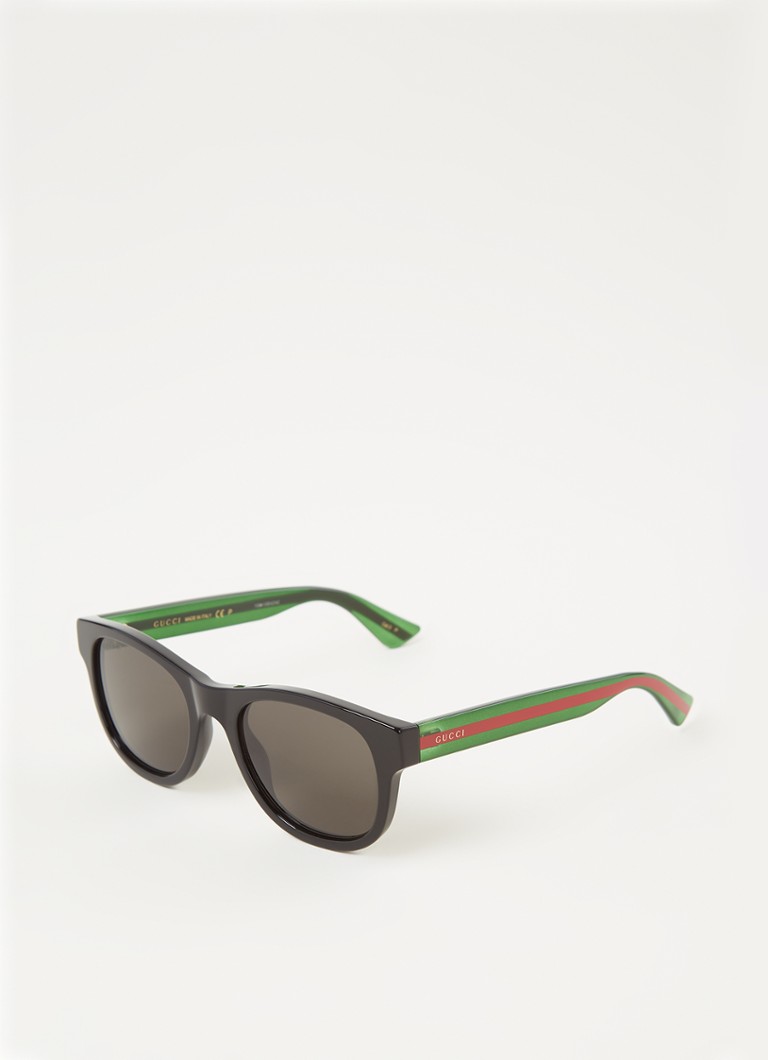 Gucci Wayfarer Heren Zonnebril gepolariseerd GG0003SN Zwart - Deal