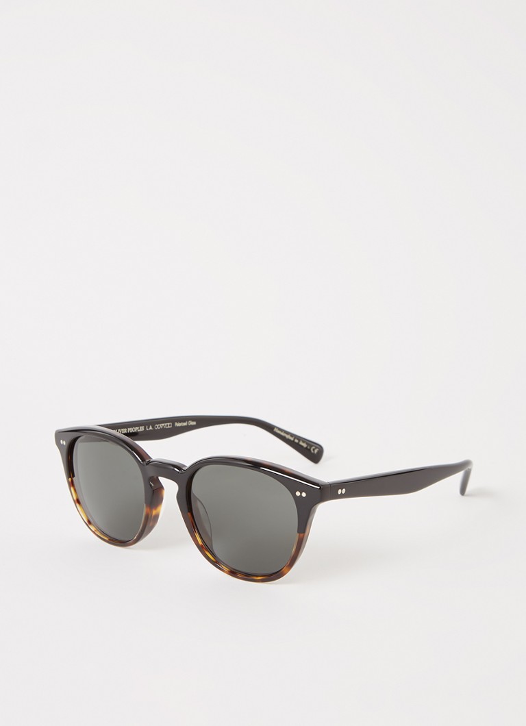 Oliver Peoples Wayfarer Heren Desmon Sun zonnebril gepolariseerd OV5454SU Zwart - Deal
