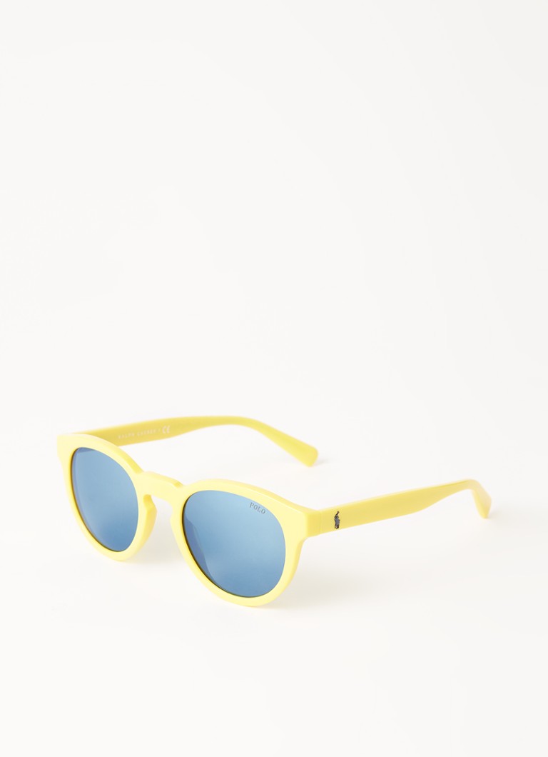 Ralph Lauren Retro Heren Zonnebril PH4184 Geel - Deal