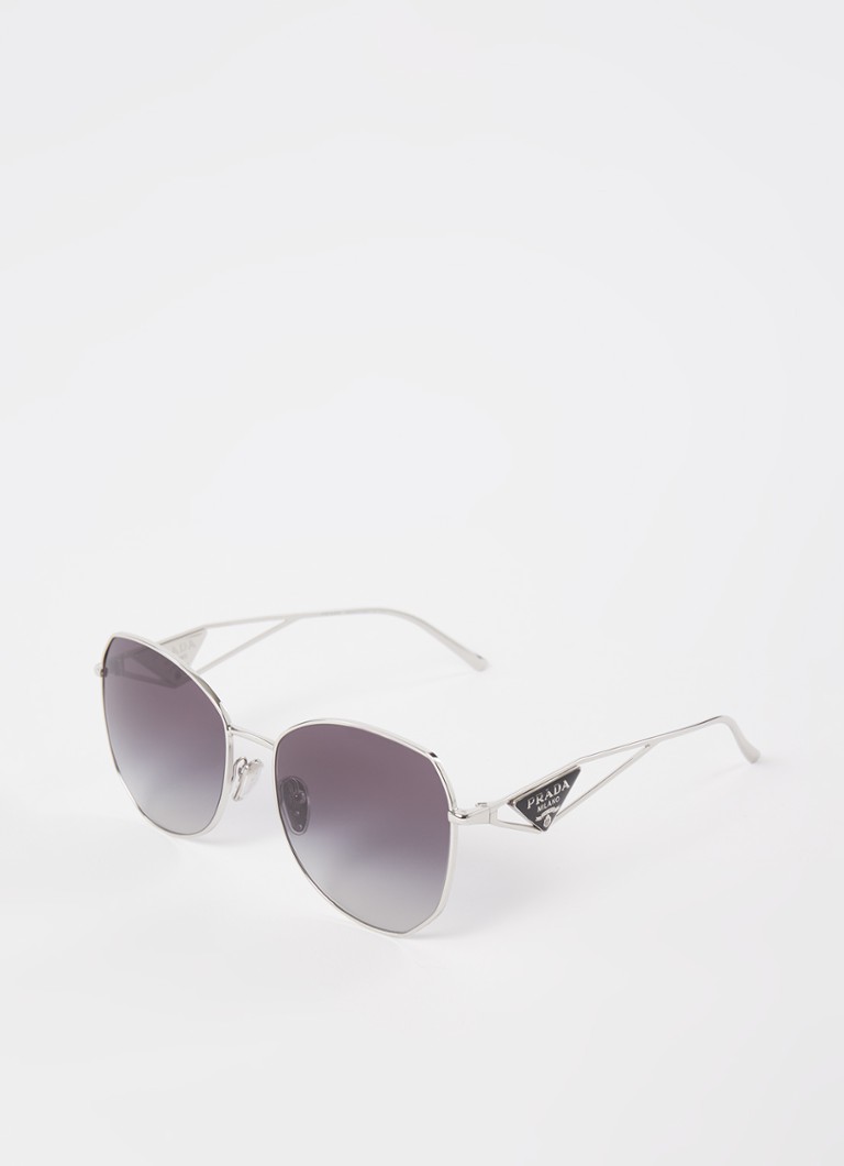 Prada Butterfly Dames Butterfly zonnebril PR57YS Zilver - Deal
