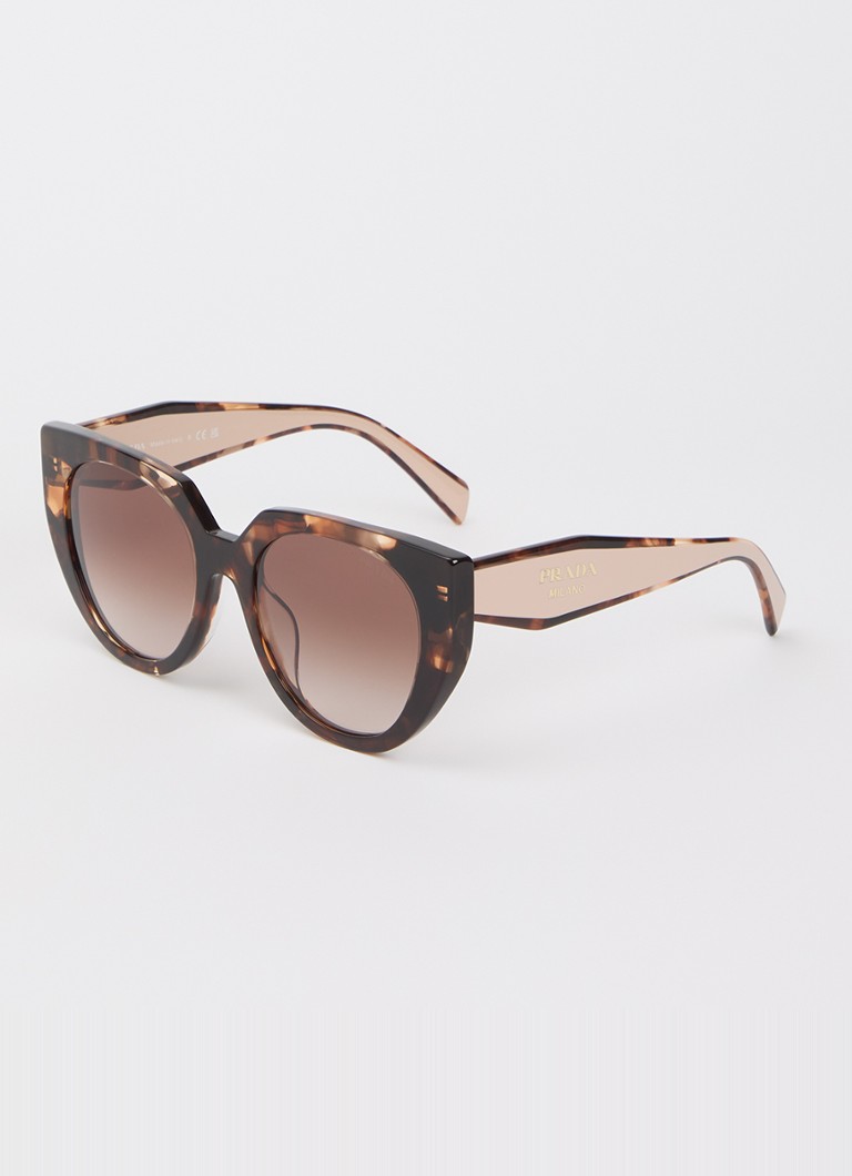 Prada Dames Cat eye zonnebril PR 14WSF Oudroze - Deal