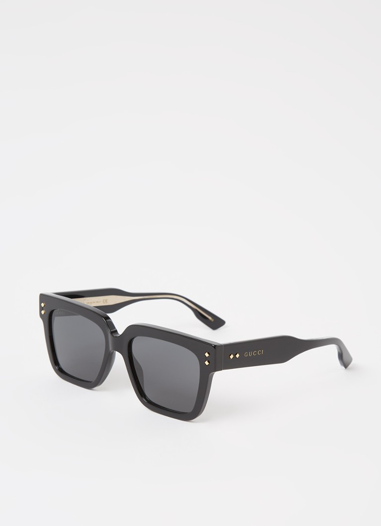 Gucci Wayfarer Dames Wayfarer zonnebril GG1084S Zwart