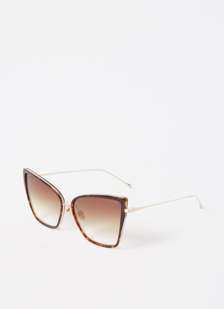 DITA Butterfly Dames Sunbird zonnebril 21013 Donkerbruin