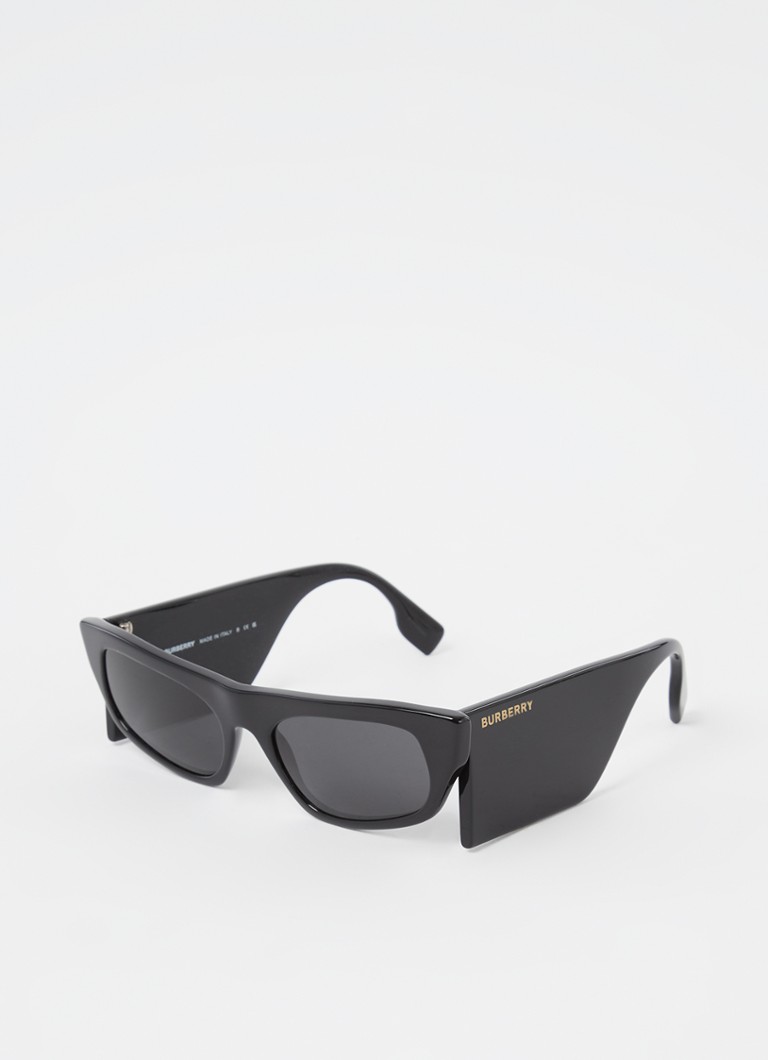 Burberry Dames Palmer zonnebril BE4385 Zwart - Deal