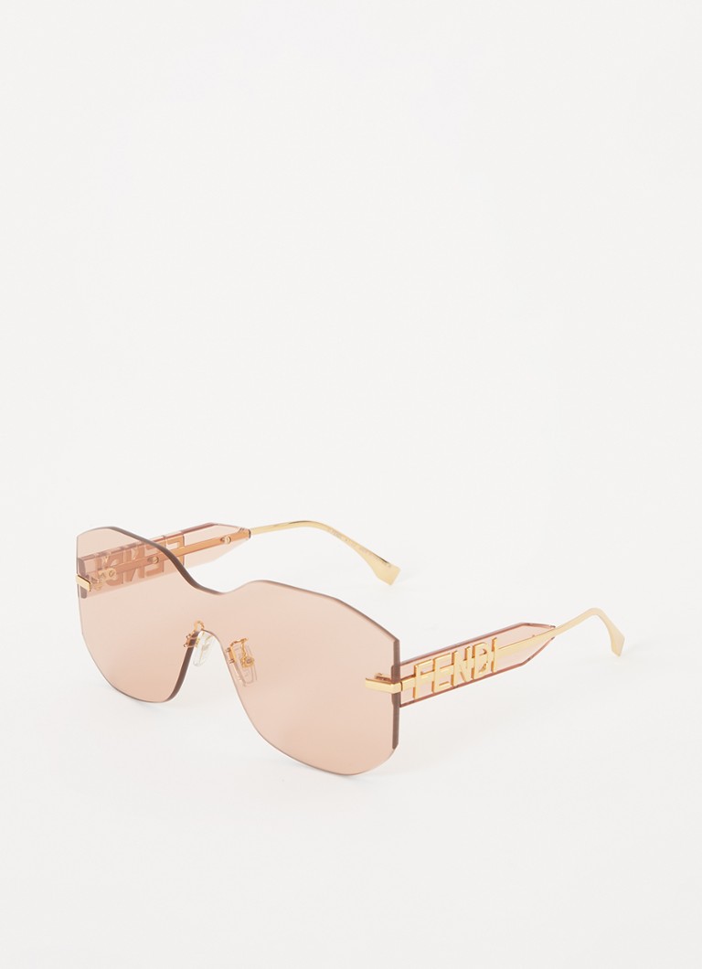 Fendi Dames Zonnebril FN000635 Goud - Deal