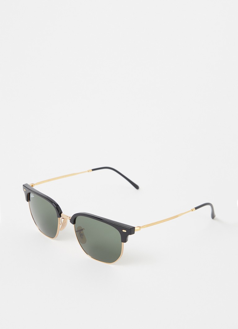 Ray-Ban Heren New Clubmaster zonnebril RB4416 Zwart - Deal