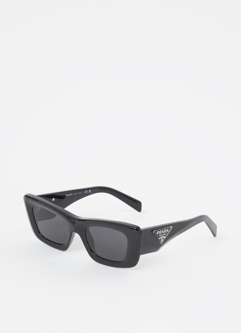 Prada Dames Cat Eye zonnebril PR13ZS Zwart - Deal