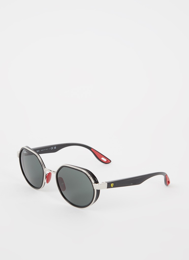 Ray-Ban Heren Scuderia Ferrari zonnebril RB3703M Zilver - Deal