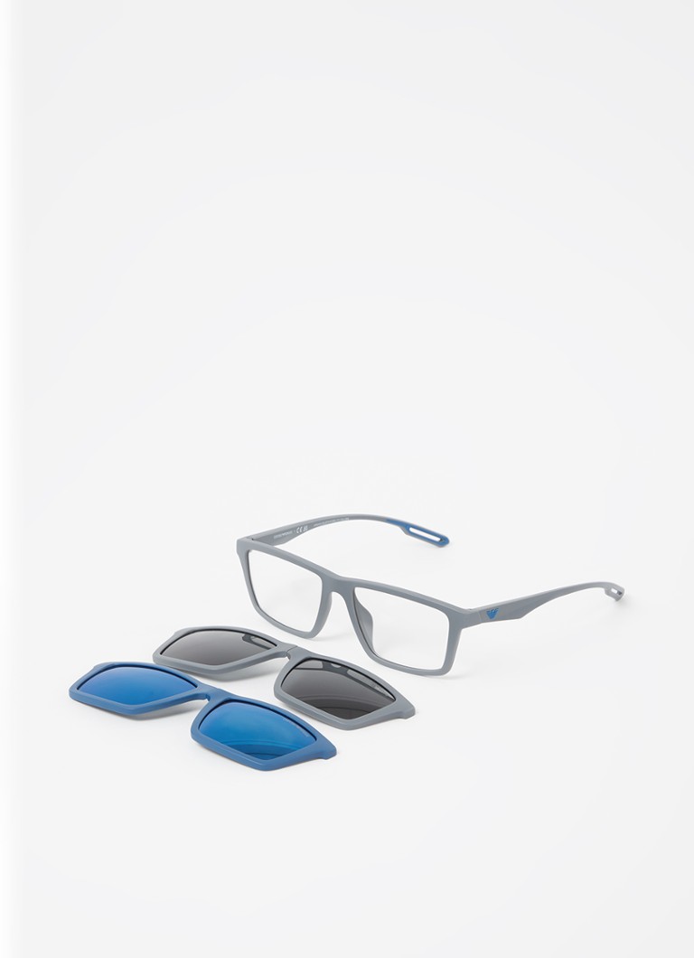Armani Heren Zonnebril EA4189U Grijs - Deal