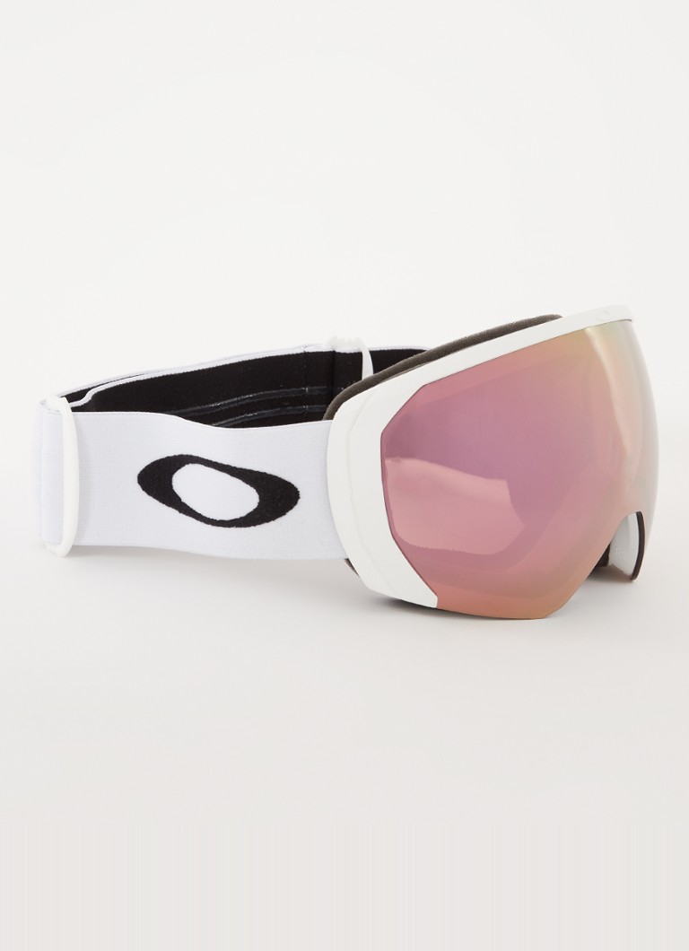 Oakley Heren Flight Path L skibril OO7110 Wit - Deal