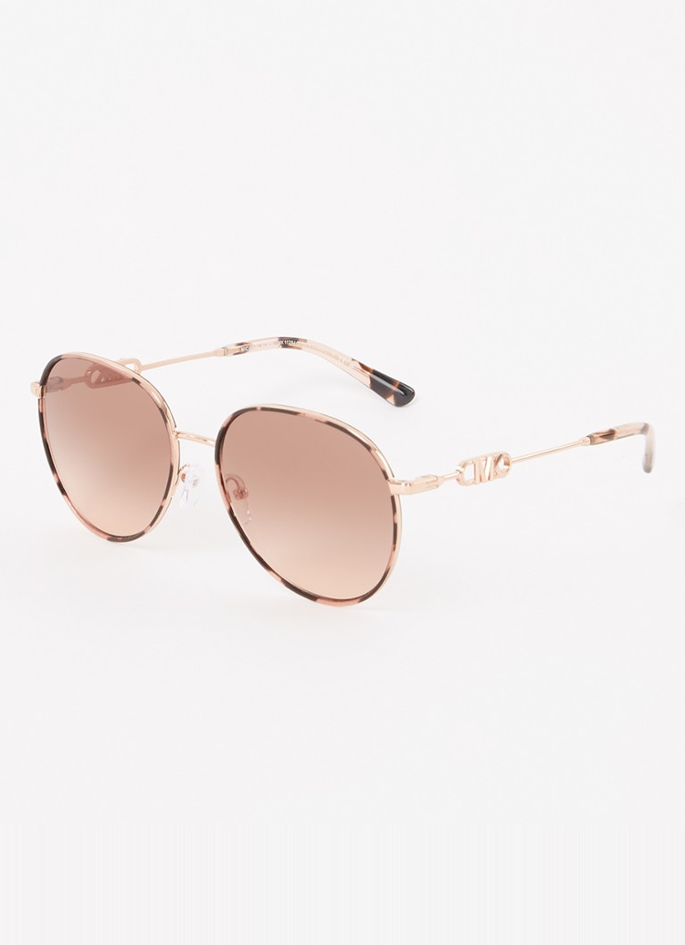 Michael Kors Dames Empire zonnebril MK1128J Zalmroze - Deal