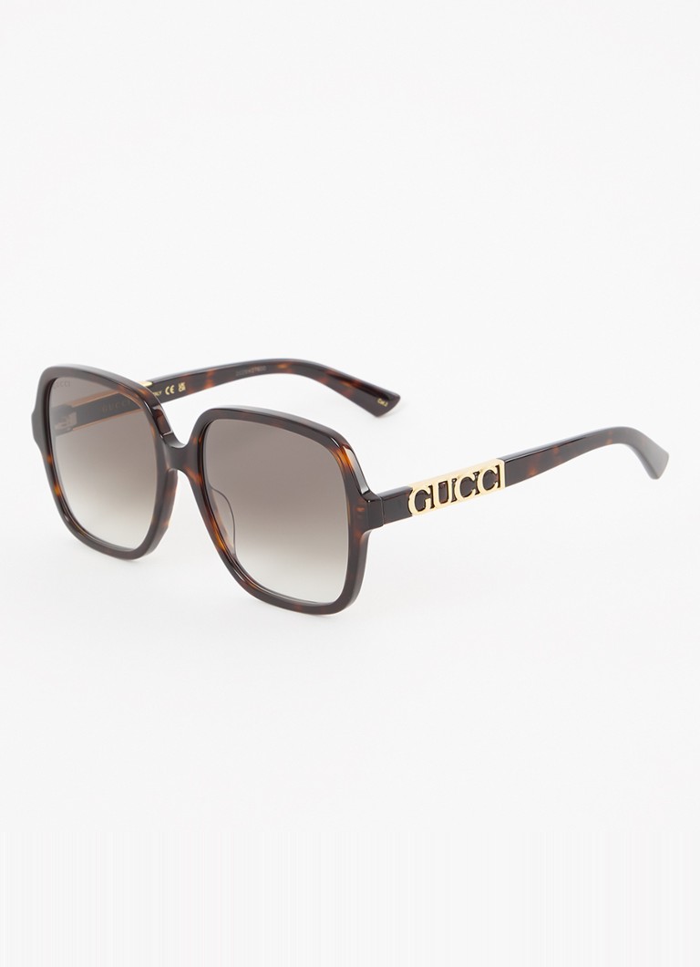 Gucci Dames Aviator zonnebril GG1189S Donkerbruin