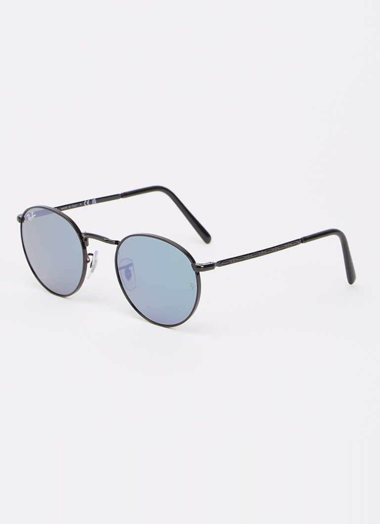 Ray-Ban Dames New Round zonnebril RB3637 Zwart - Deal