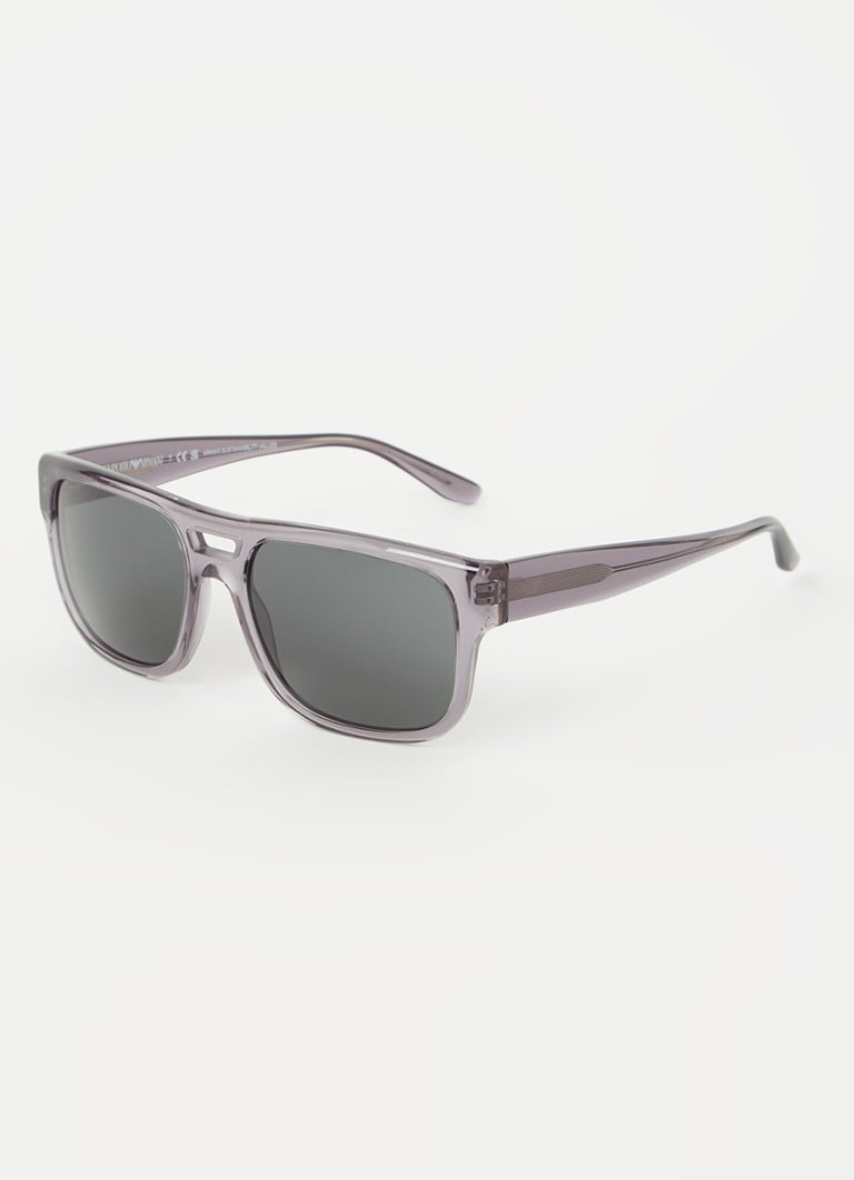 Armani Heren Zonnebril EA4197 Grijs - Deal