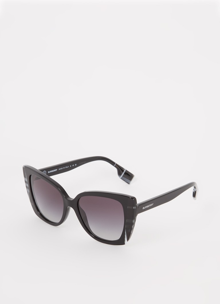 Burberry Dames Meryl zonnebril BE4396 Zwart - Deal