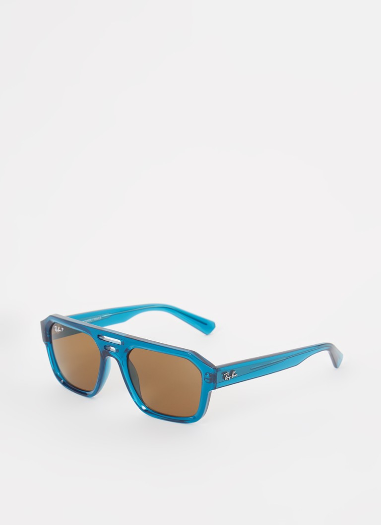 Ray-Ban Heren Corrigan zonnebril gepolariseerd RB4397 Blauw - Deal