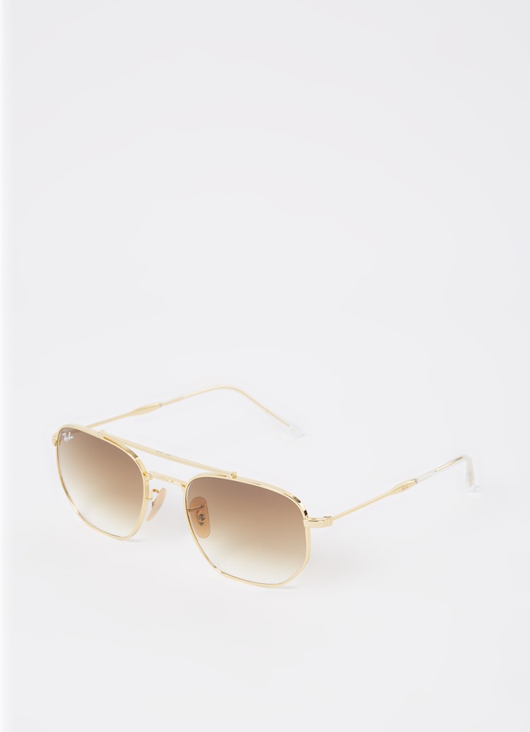 Ray-Ban Heren Arista zonnebril RB3707 Goud - Deal