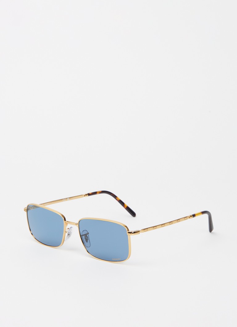 Ray-Ban Heren Retro zonnebril RB3717 Goud - Deal