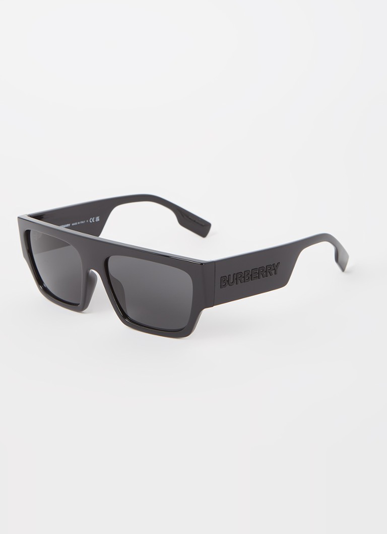Burberry Heren Micah zonnebril BE4397U Zwart - Deal