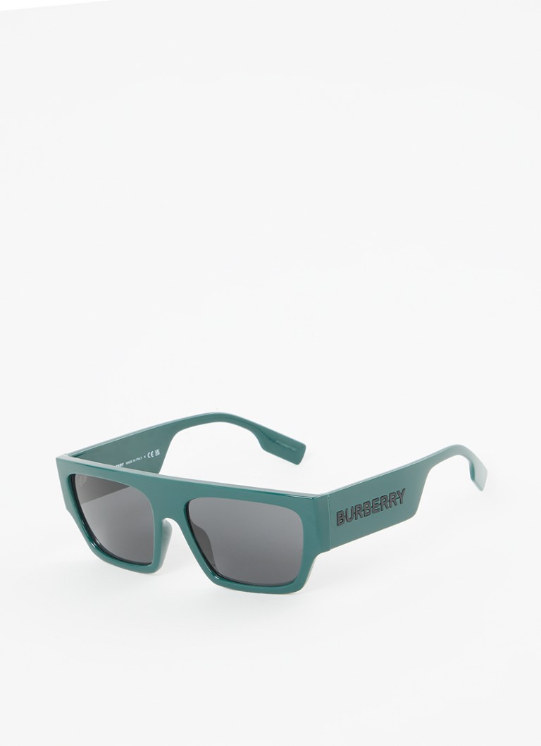 Burberry Heren Micah zonnebril BE4397U Donkergroen - Deal