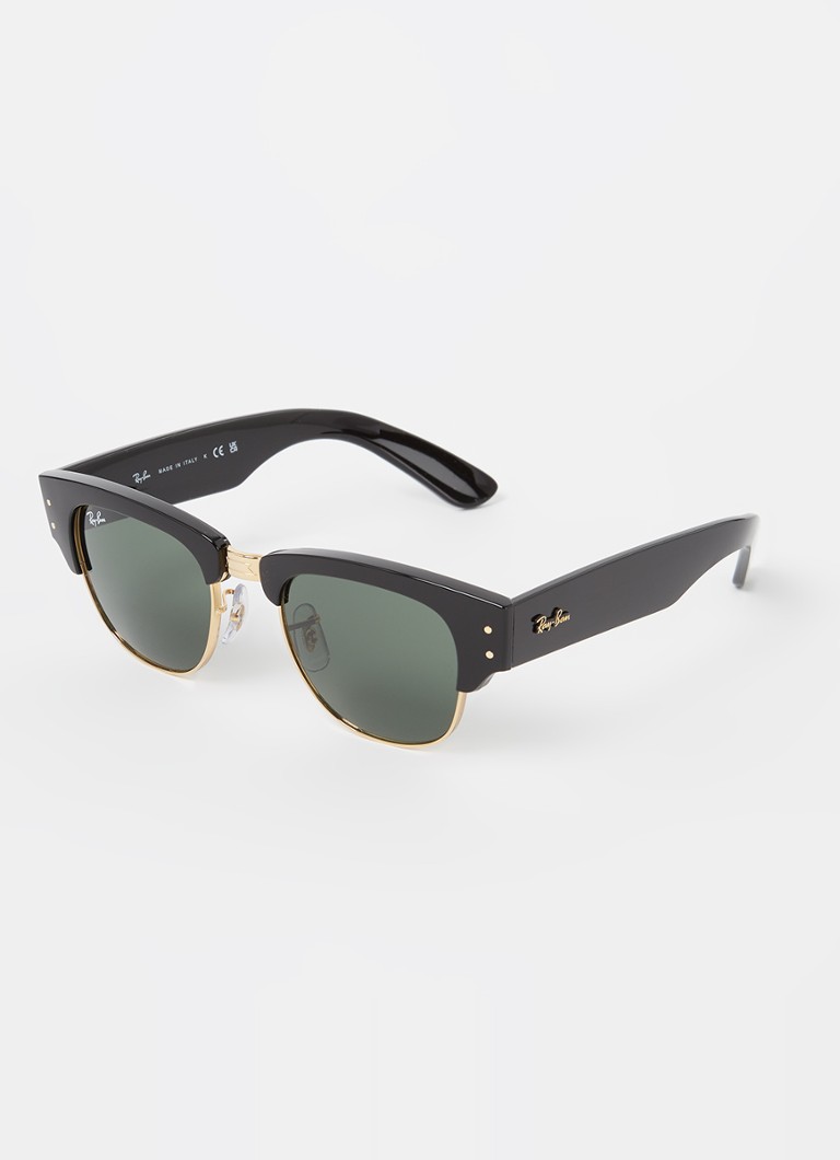 Ray-Ban Dames Mega Clubmaster zonnebril RB0316S Zwart - Deal