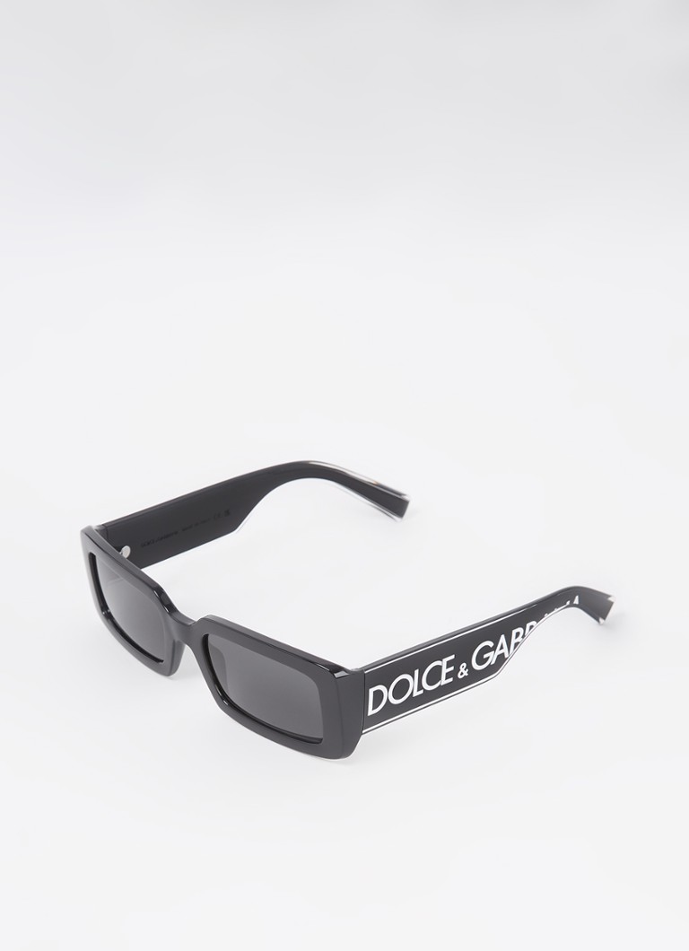 Dolce & Gabbana Dames Retro zonnebril DG6187 Zwart - Deal