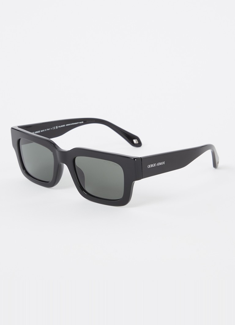 Armani Heren Zonnebril AR8184U Zwart - Deal