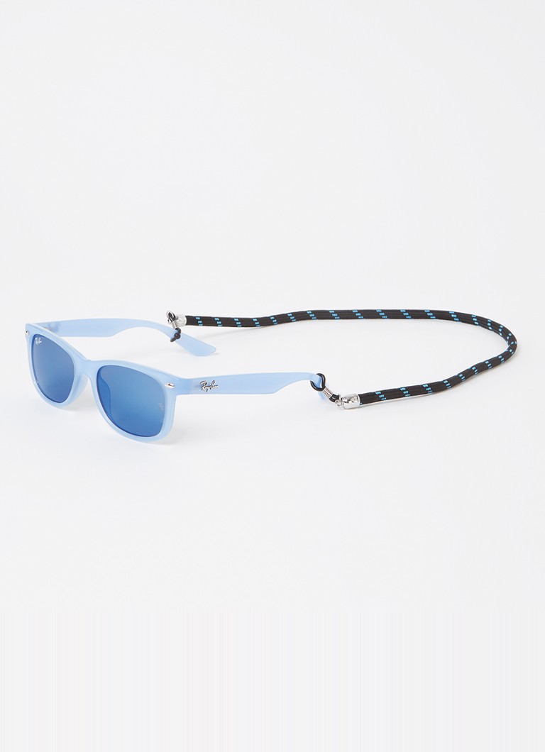 Ray-Ban Kinderen New Wayfarer zonnebril RJ9052S Lichtblauw - Deal