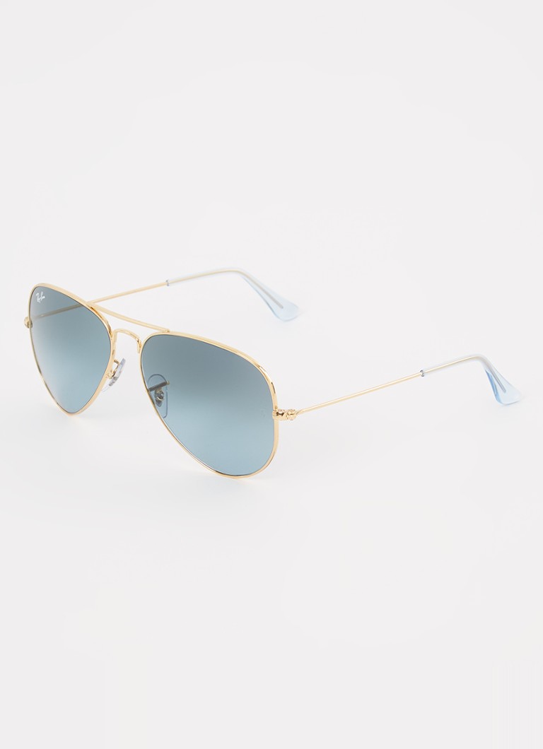 Ray-Ban Heren Aviator Classic zonnebril RB3025 Blauw - Deal