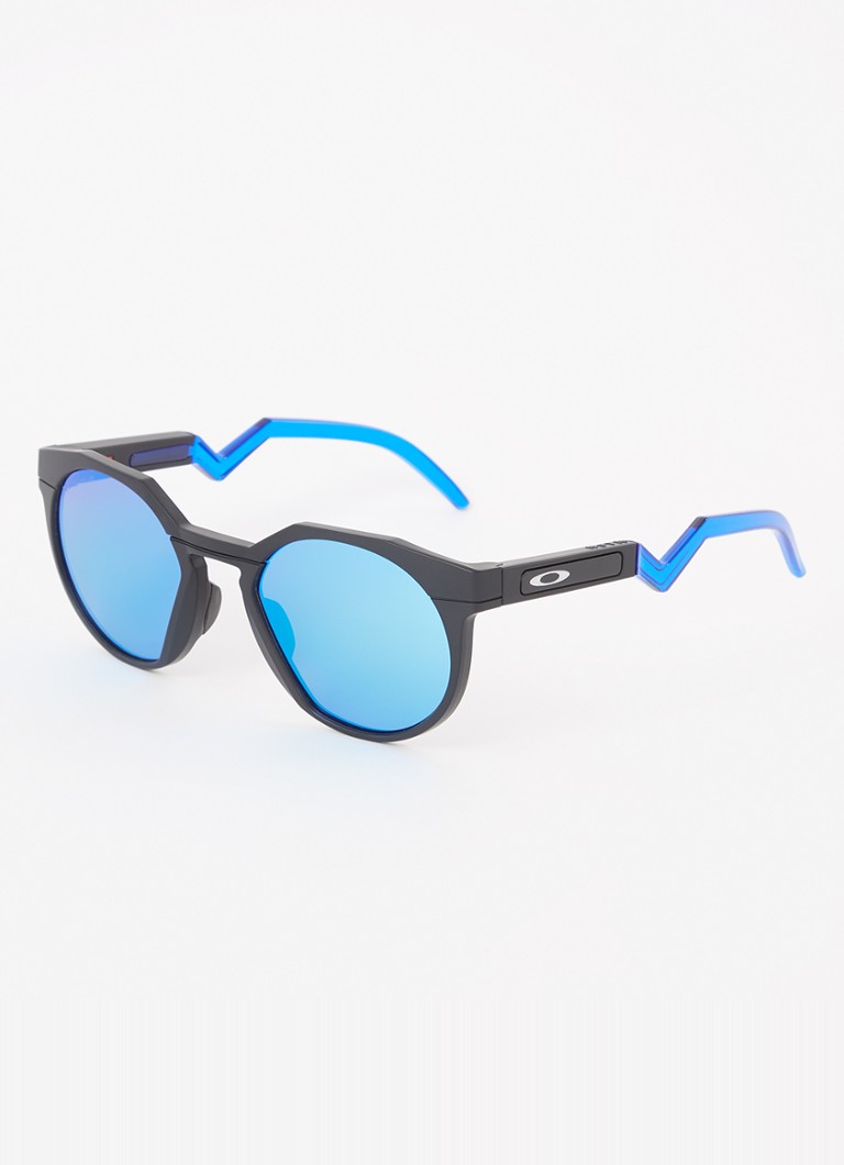 Oakley Heren HSTN zonnebril gepolariseerd OO9242 Zwart - Deal