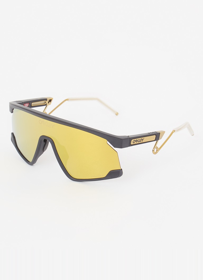 Oakley Heren BXTR Metal zonnebril OO9237 Geel - Deal