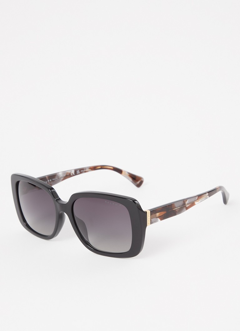 Ralph Lauren Dames Butterfly zonnebril gepolariseerd RA5298U Zwart - Deal