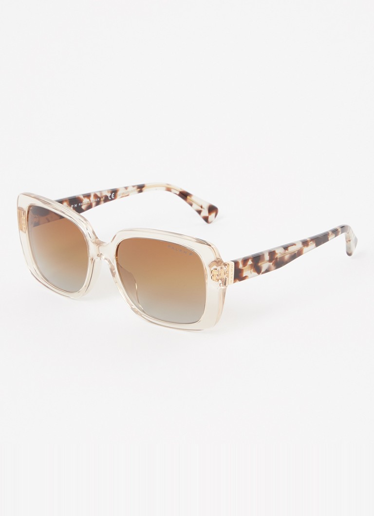 Ralph Lauren Dames Butterfly zonnebril gepolariseerd RA5298U Beige - Deal