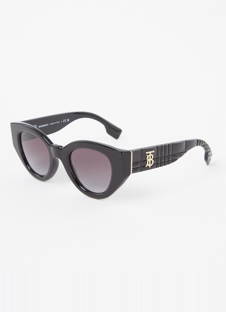 Burberry Dames Meadow zonnebril BE4390 Zwart - Deal