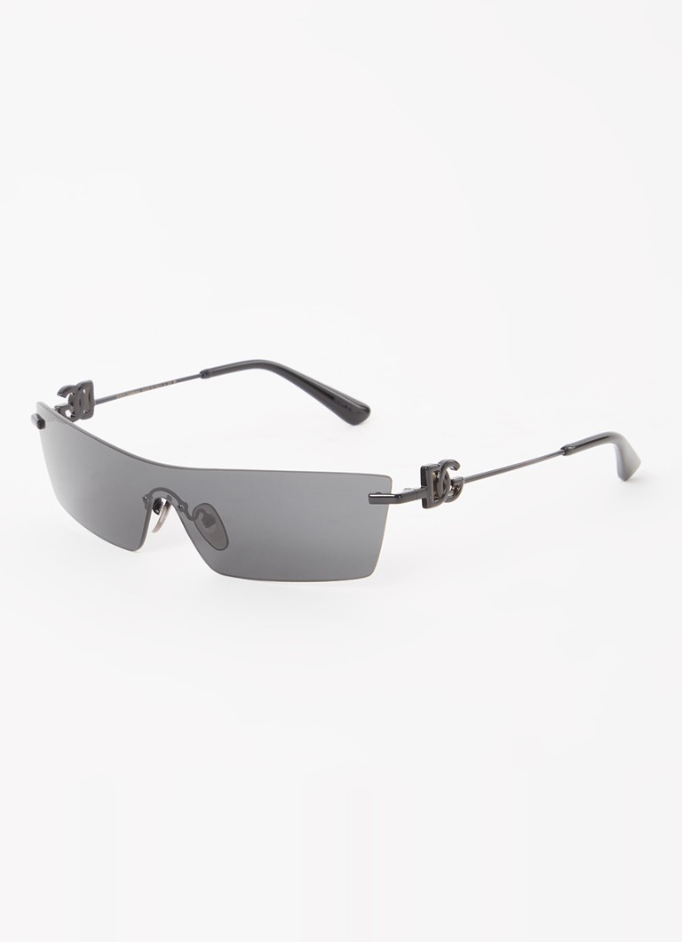 Dolce & Gabbana Dames Retro zonnebril DG2292 Zwart - Deal