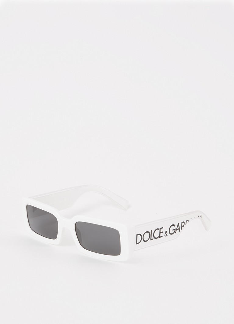 Dolce & Gabbana Dames Retro zonnebril DG6187 Wit - Deal