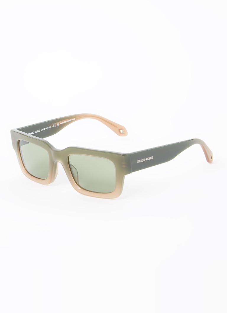 Armani Dames Retro zonnebril AR8184U Zand - Deal