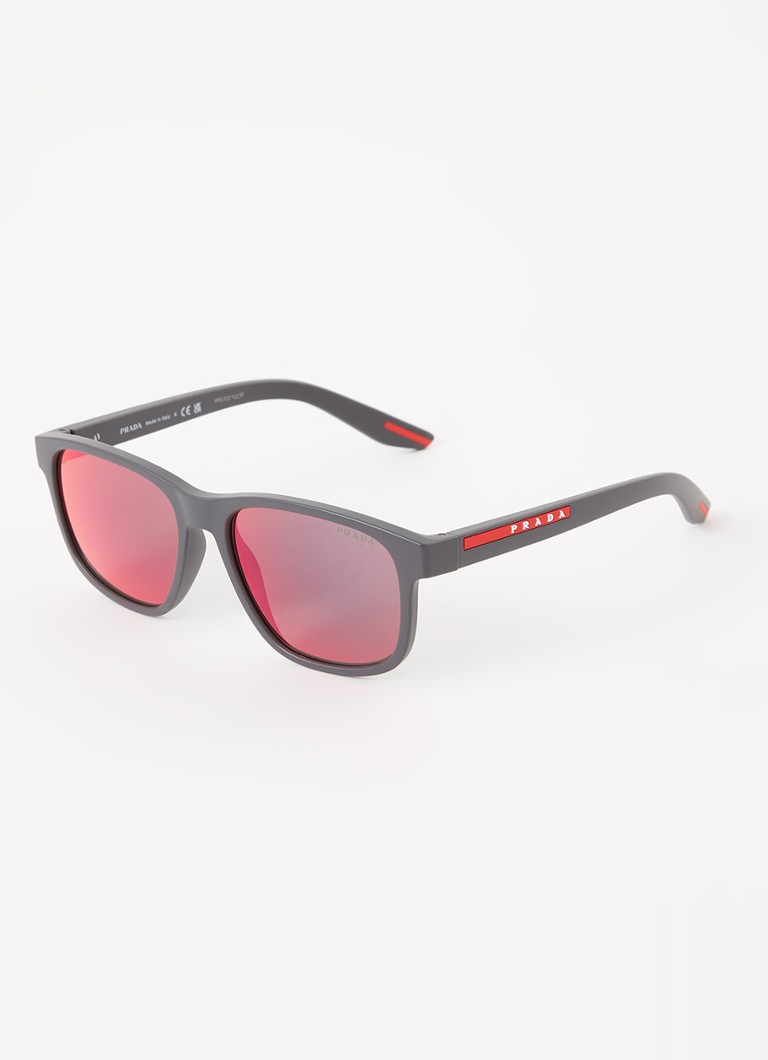 Prada Linea Rossa Heren Zonnebril PS06YS Grijs - Deal